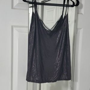 Victoria's Secret Shimmery Crop Cami, XL